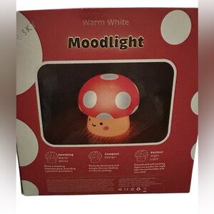 Pink Sky Mushroom Moodlight New in sealed Box
